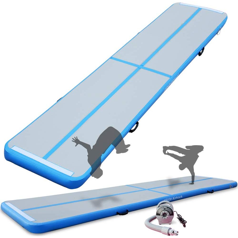 Air track Tumbling Cheap Inflatable Air Beam Gymnastics Air Track Balance Beam For Home With A Free 