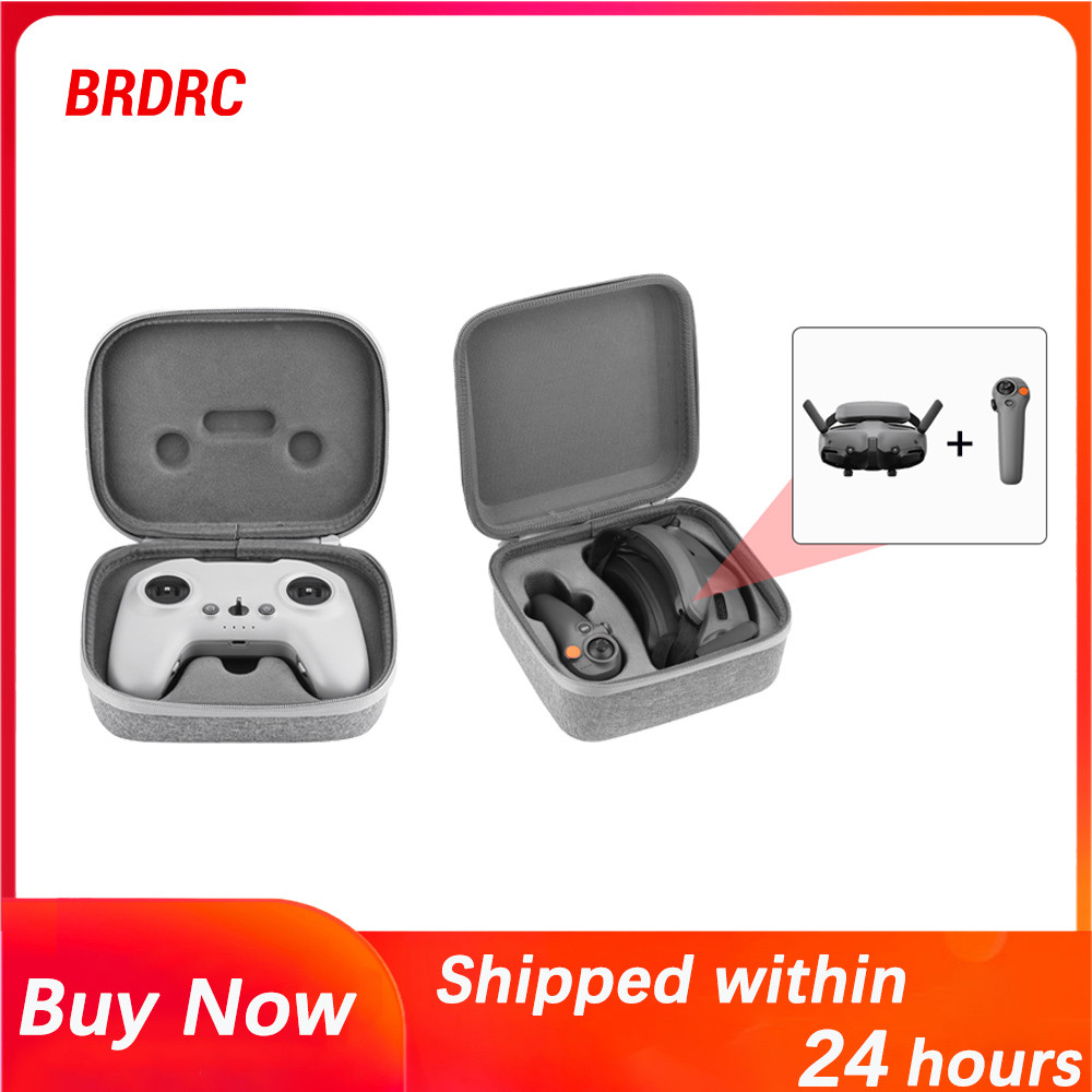BRDRC Storage Case for DJI Avata 2 Bag Portable Carrying Handbag Splashproof for DJI Goggles 3 FPV B