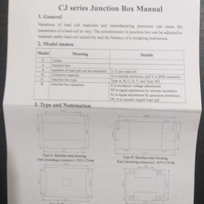 Spesial Junction Box 6Hole / Junction Box Timbangan 6 Hole