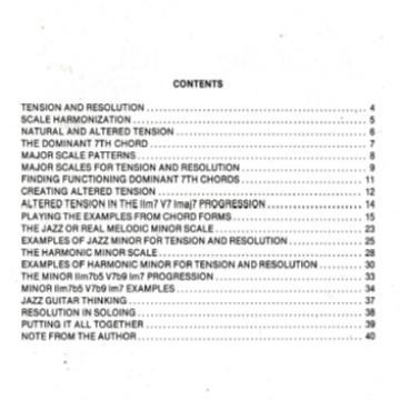 Buku Tablature Gitar - Les Wise - Inner Jazz - Mp3