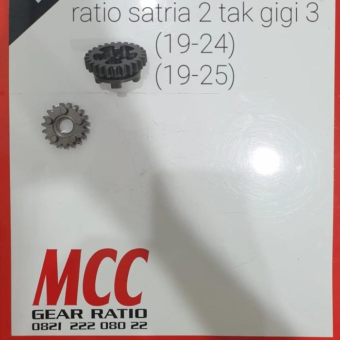 RATIO SATRIA 2 TAK GIGI 3