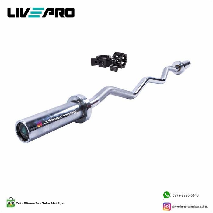 Livepro Olympic Ez-Curl Bar