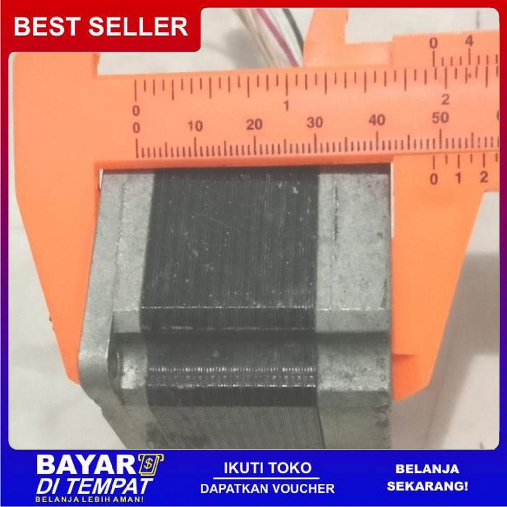 FREE ONGKIR STEPER MOTOR NEMA 23 6WIRE UNIPOLAR - BIPOLAR STP-58D216 BISA COD