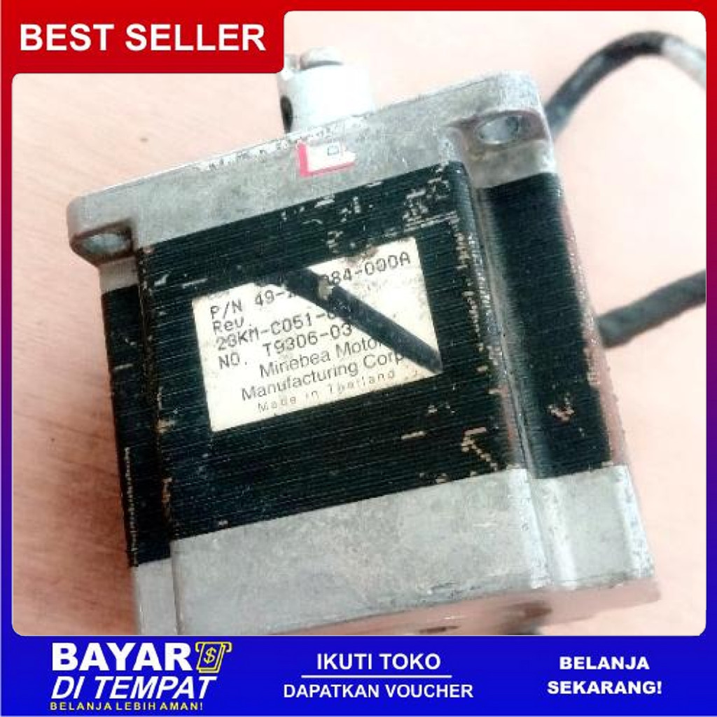 FREE ONGKIR UNIPOLAR STEPPING STEPPER MOTOR NEMA 23 SERI 23KM-C051-11V BISA COD