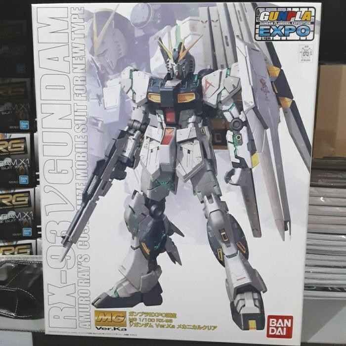MG RX-93 V GUNDAM NU GUNDAM VER KA CLEAR COLOR ver.