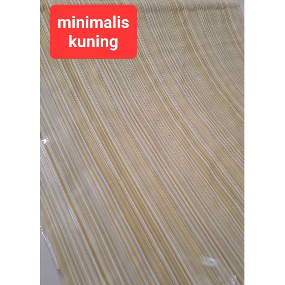 (Allthebest) karpet lantai vinyl plastik ukuran 120 cm (1.2 m) tebal 0.3mm kilap