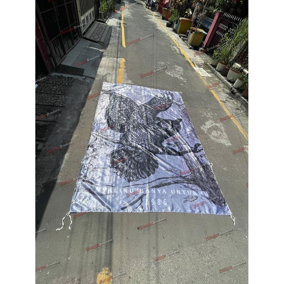 CETAK BENDERA / CUSTOM GIANT FLAG PRINTING