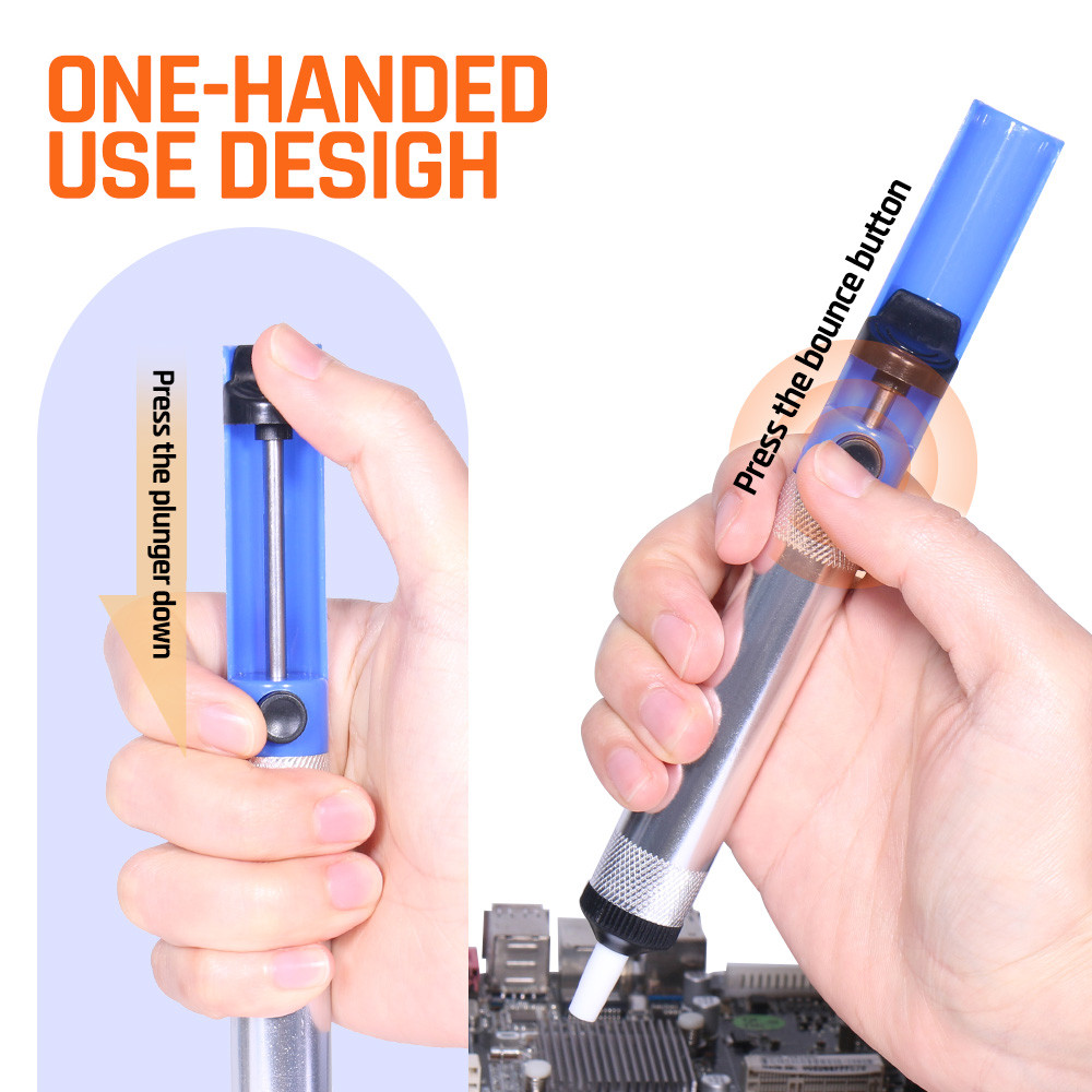 

Soldering Sucker Pen Desoldering Pump Vacuum Suction Tin Desoldering Gun Removal Hand