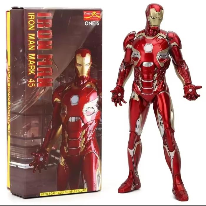 Pajangan Figure Ironman Mark50 Marvel Avengers