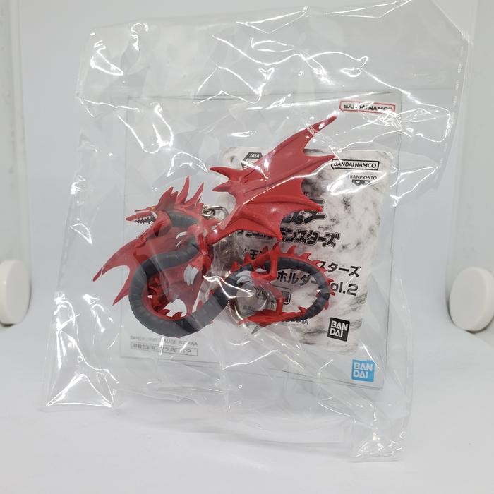 Yugioh Bandai Banpresto Duel Monsters Figure Slifer the Sky Dragon Osiris Keychain Vol.2 Yu-Gi-Oh