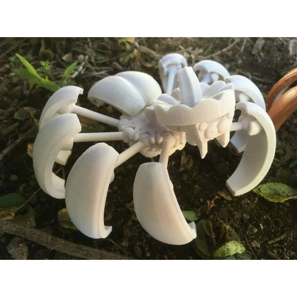 

Halloween Pumpkin Spider Action Figure 3D Printed Multi-Jointed Movable Ornament Creative Toys