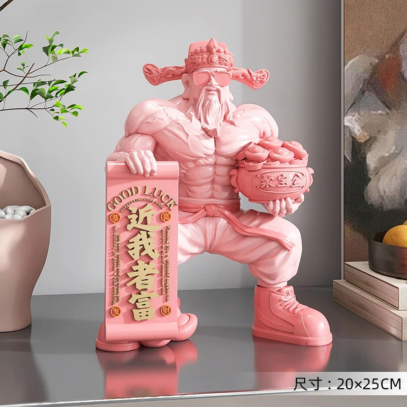 

Muscle God of Wealth Fortune Decoration Shop Front Desk Fortune Decoration
