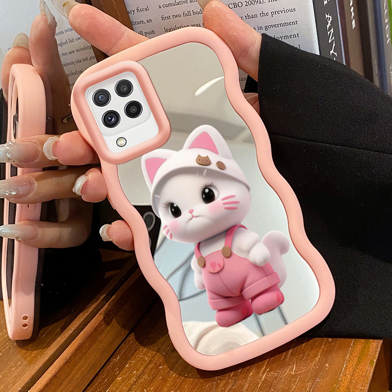 Casing Untuk Samsung A22 M22 M32 Case Casing Kelinci yang lucu pola Kasing HP Silikon Softcase Macar