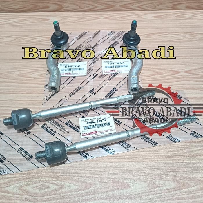 Tie Rod End + 2 Pcs Long Tie Rod Etios Valco Original 2013 - 2018