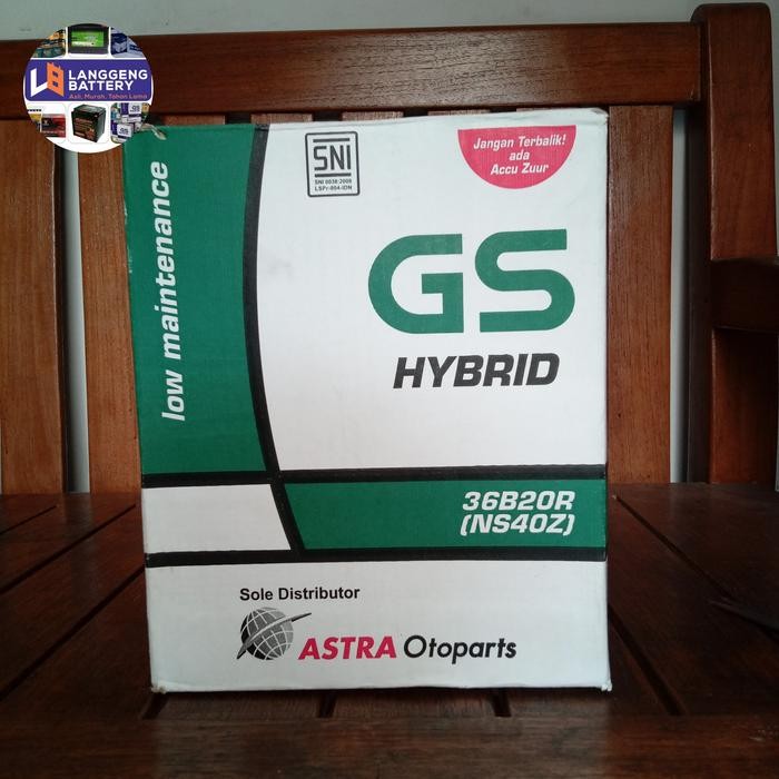 Aki Mobil Chevrolet Spark Gs Astra Ns40Z Hybrid