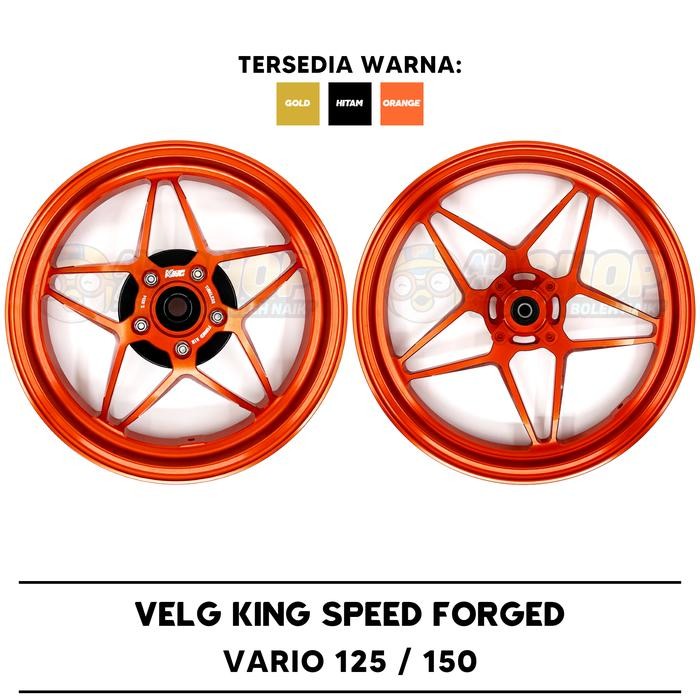 Velg King Speed Vario 125 / 150 Kingspeed Aluminium Forged