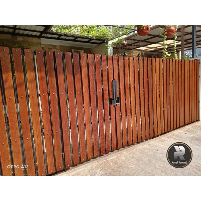 Papan Kayu Ulin Kalimantan - Lantai Decking - Pagar