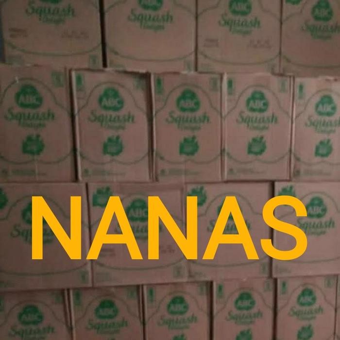

sirup ABC squash nanas 460 ml per dus ( 12 botol )