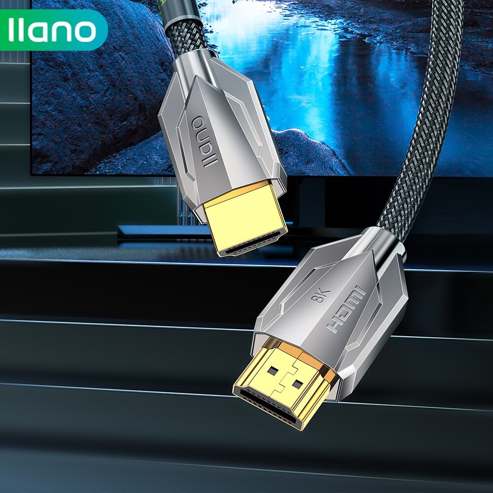 Terlaris, Llano HDMI 2.1 Certified Cable 8K 60Hz 4K 120Hz 2K144Hz
