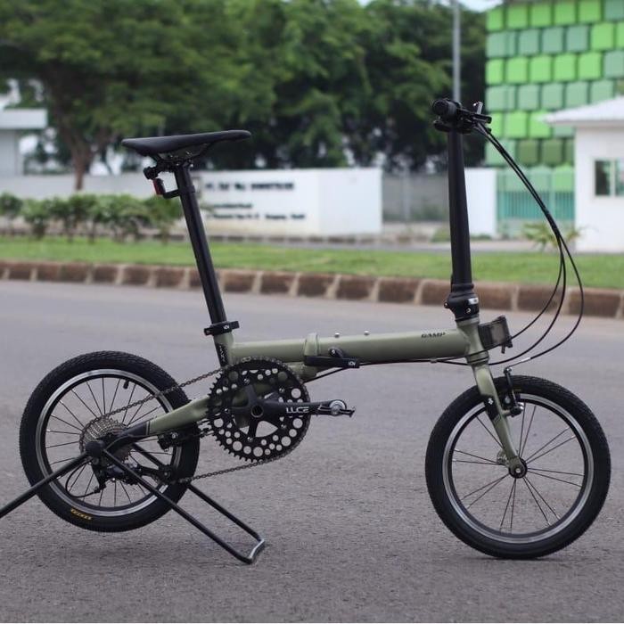 Sepeda Lipat / Folding Bike 16 Camp Hazy 9 Speed