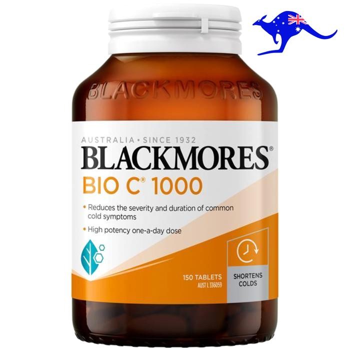Blackmores Bio C 1000 Mg Vitamin C 1000Mg Tablet Vit C 150 Tablets
