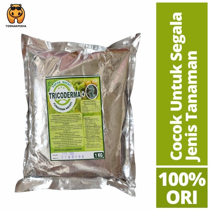 PUPUK HAYATI TRICODERMA + 1 KG - TRICODERMA 1 KG - PUPUK TRICODERMA