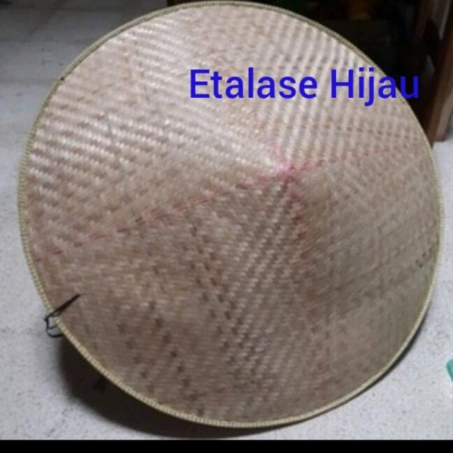 CAPING JUMBO 65CM CAPIL SAWAH BESAR TOPI TANI ORIGINAL ANYAMAN
