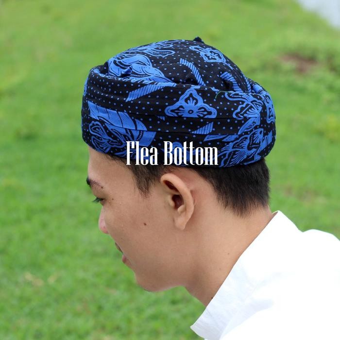 SIAPKIRIM Blangkon iket peci topi tradisional candra sumirat motif batik baduy READY STOCK