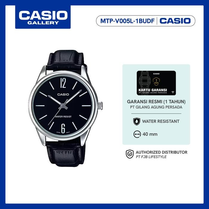 Casio Jam Tangan Pria Mtp-V005L-1Budf