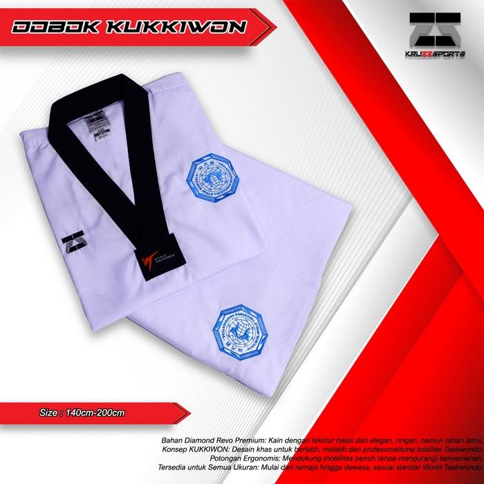 Dobok Kukkiwon Version Taekwondo From Kruzzsports Seragam