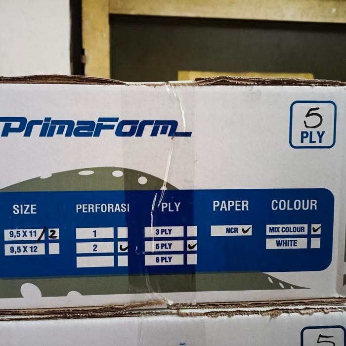

Khusus Gosend! Kertas Continous Form 9 1/2 X 11 5 Ply Dan 5 Ply Bagi 2 Prima Form