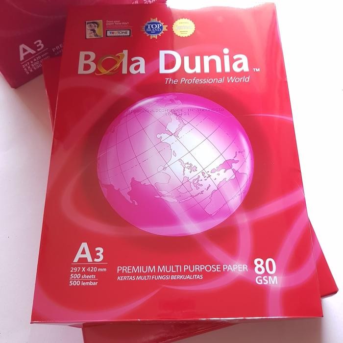 

Bola Dunia 80G A3 Kertas Print Kertas Fotocopy Bola Dunia