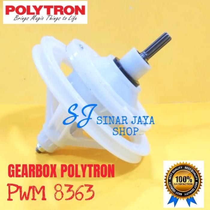 GEARBOX MESIN CUCI POLYTRON 2 TABUNG PWM 8363