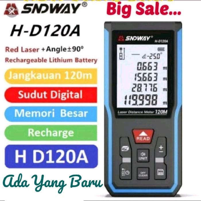 

(Imk) - Meteran Laser Distance 100M 80M 60M 40M Digital Meteran Pengukur Jarak Jauh Meter