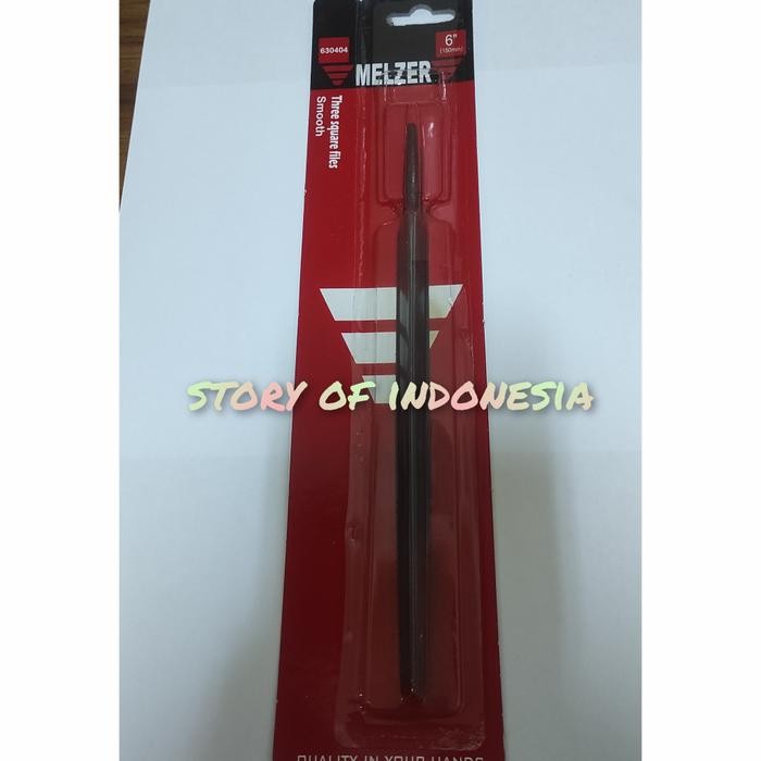

Terbaru! Kikir Triangular File / Segitiga 6" 8" 10" Kasar Halus Melzer