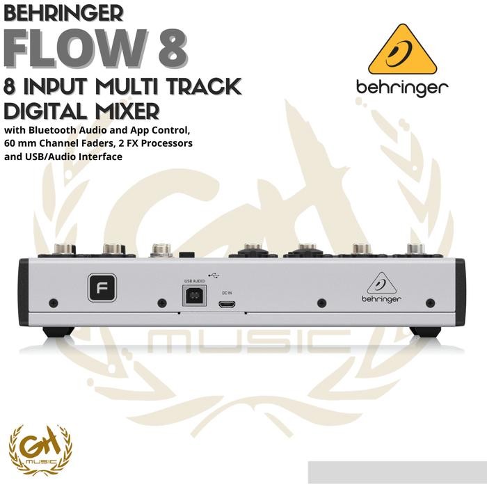 Behringer Flow 8 Multitrack Digital Mixer & Audio Interface/Soundcard