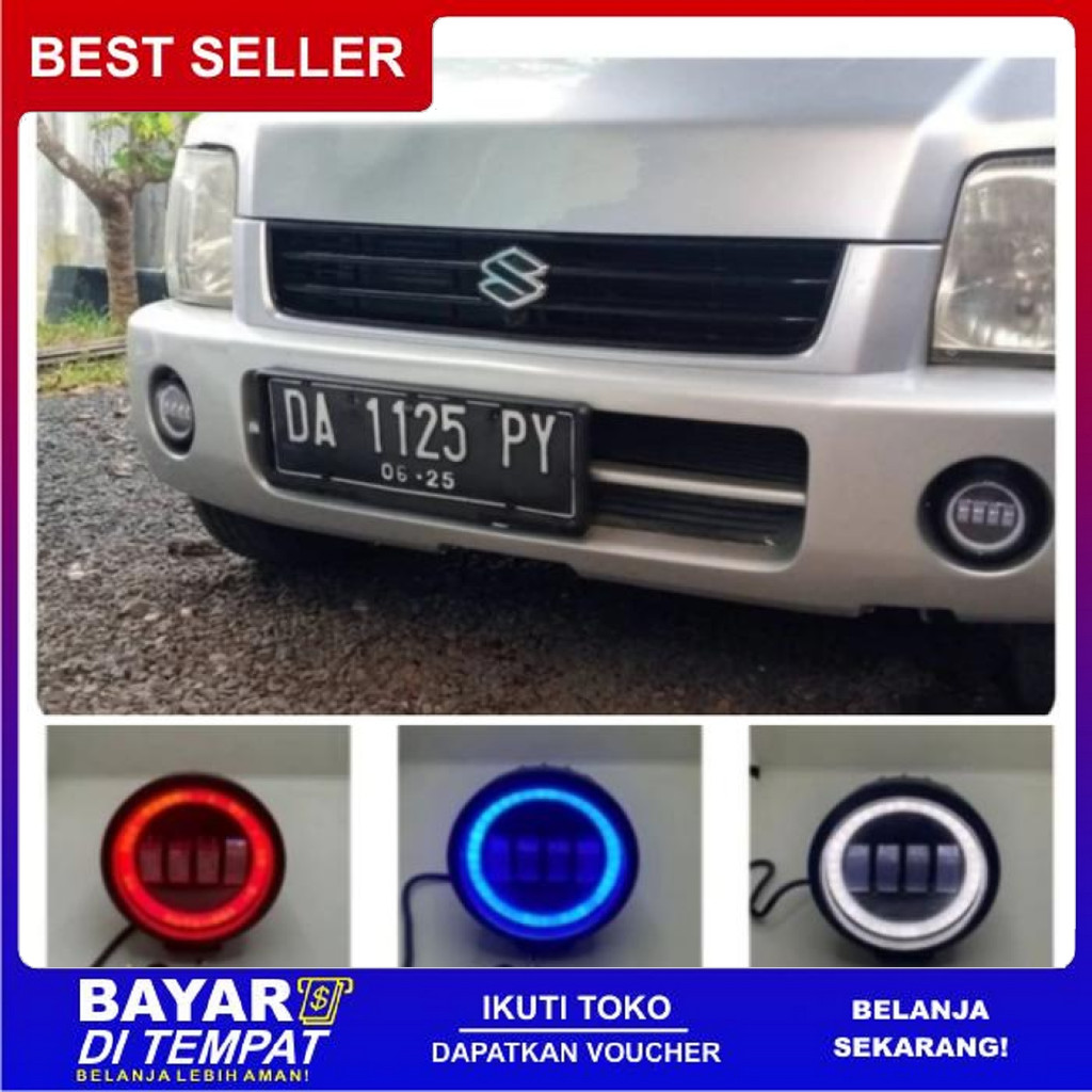 FREE ONGKIR LED FOGLAMP KARIMUN KOTAK PANTHER LS LV GT FORTUNER MAVEN APV BODY ABS BISA COD