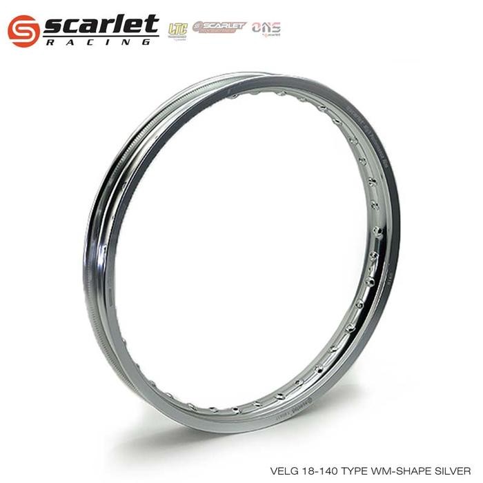 Scarlet Racing - Velg Pelek Rim Alloy Motorcycle Motor Ring 18 140