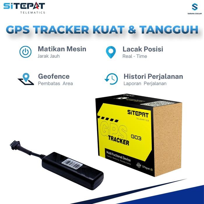 ID'' G03 GPS TRACKER DUSTPROOF PELACAK KENDARAAN MOTOR DAN MOBIL