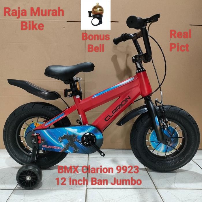 Sepeda Anak Laki Laki Bmx 12 Inch Clarion Ban Jumbo Sepeda Bmx Clarion
