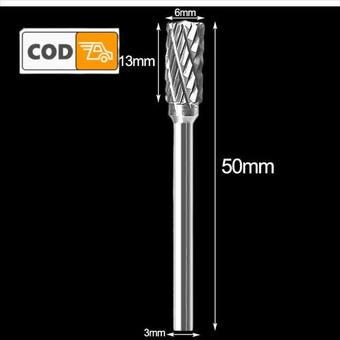 (Allthebest) Mata Bor Tuner Porting 1 Set Lengkap Isi 10 PCS Cuner Porter Tungsten Carbide Untuk