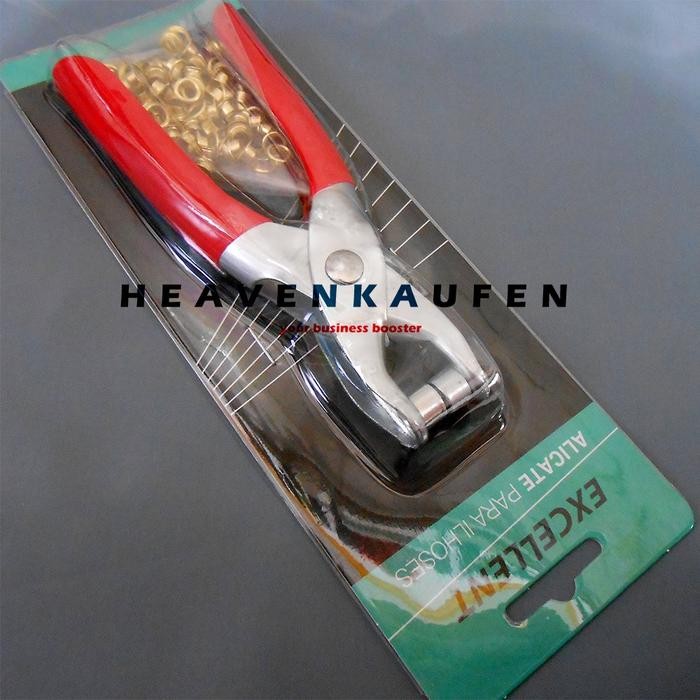 

(Allthebest) Tang Alat Pasang Eyelet Mata Ayam Itik Mata Ikan Diameter Lubang 3 mm s/d 5 mm