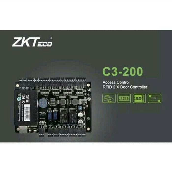 Termurah Access Control C3-200 Controller Board C3 200 Zkteco Akses Kontrol