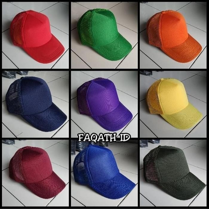 topi trucker & topi trucker polos *
