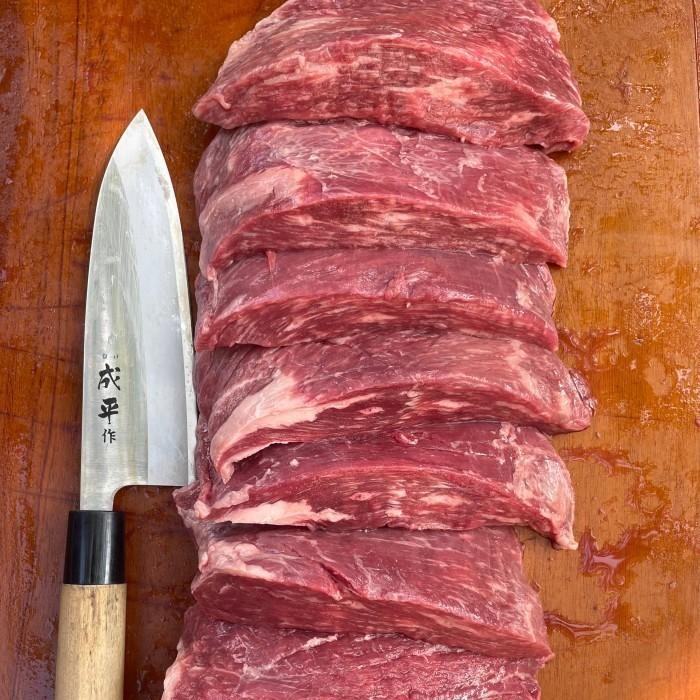 

(Allthebest) Daging Steak AUS Wagyu Flank Steak MB5