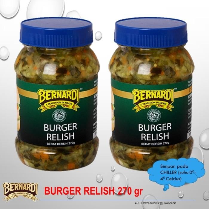 

(Allthebest) BERNARDI Burger Relish 270gr