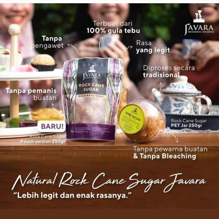 

(Allthebest) Natural Rock Cane Sugar 250g Gula Batu Alami - Javara