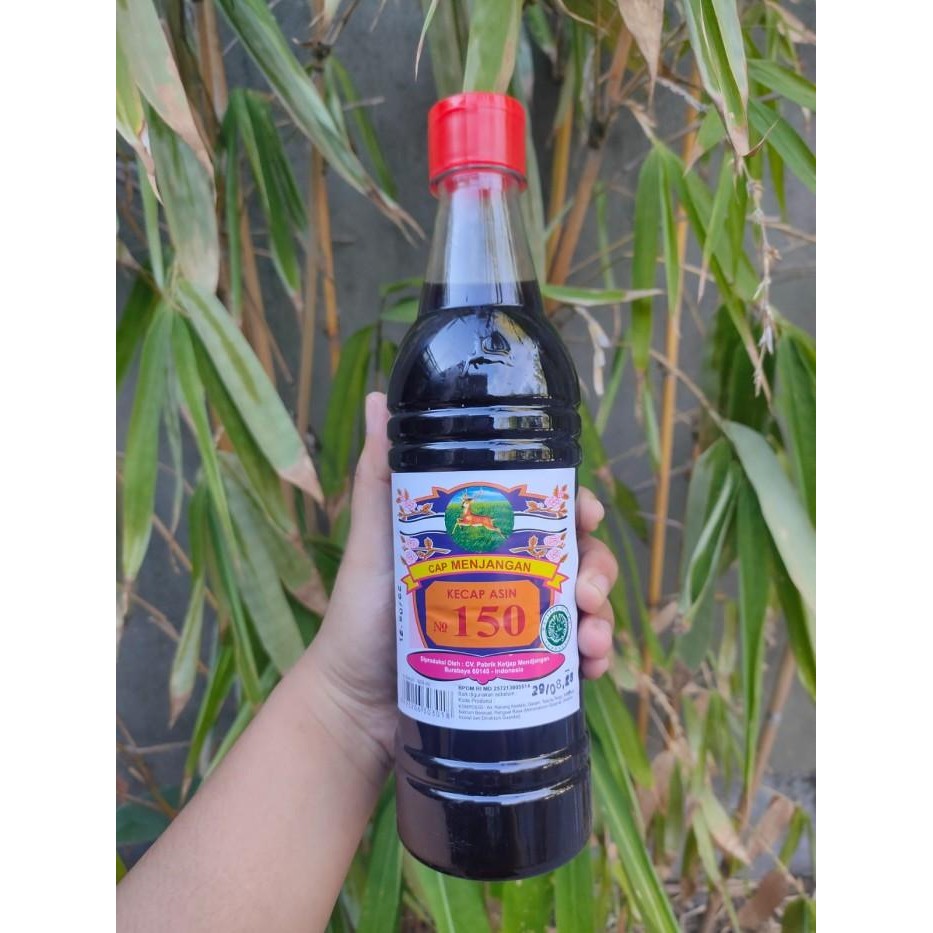 

(Allthebest) KECAP ASIN 150 / KECAP ASIN CAP MENJANGAN - 600ML HALAL