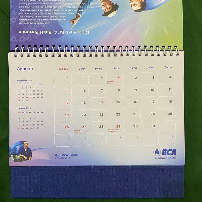 

SIAPKIRIM Kalender 2025 duduk meja tebal calender calendar kalendar 25 nasional READY STOCK
