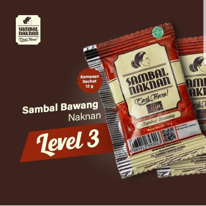 

(Allthebest) Sambal Bawang Naknan Sachet 1 pack